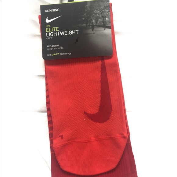 nike elite socks red